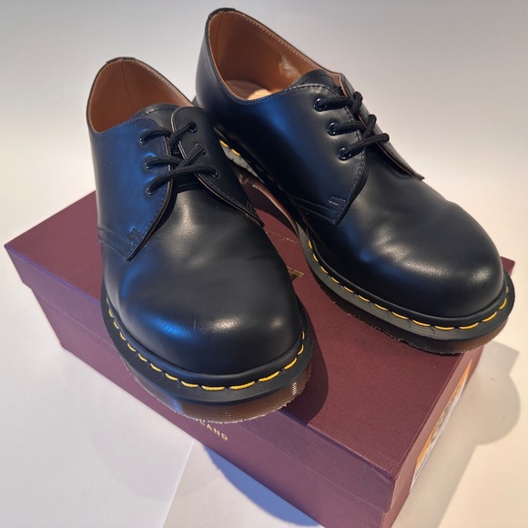 Dr. Martens "AIR WAIR" 1461 Vintage Made In England Oxford Shoes - UK11 US12 - Picture 1 of 9